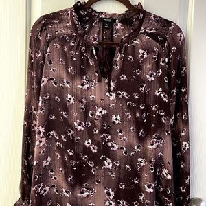 Vera Wang Blouse Plum color